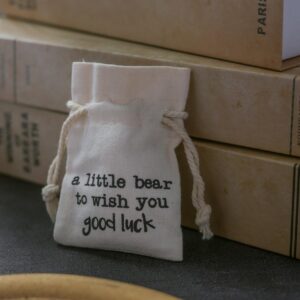 Good Luck Gift, Pocket Bear, Lucky Souvenir Gift, Miss You Gift, Gifts of Encouragement, Good Luck in Exams,Congratulations Graduation Gift.