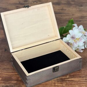 Own Your Power Box, 8.5 x 6 x 3 in, Crystal box, Engraved Box, Wooden Box, Crystal Mystery Box, Crystal Gift Box, Keepsake Box, Treasure Box, Astrology Gifts, Tarot Card Box, Storage Box, Witch Box