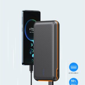 RETMSR Portable Charger, Power Bank 30000mAh Battery Pack with 22.5W Fast Charging, 4 Outputs External Charger PD 20W USB C for iPhone, Samsung, Pad Mini, and More