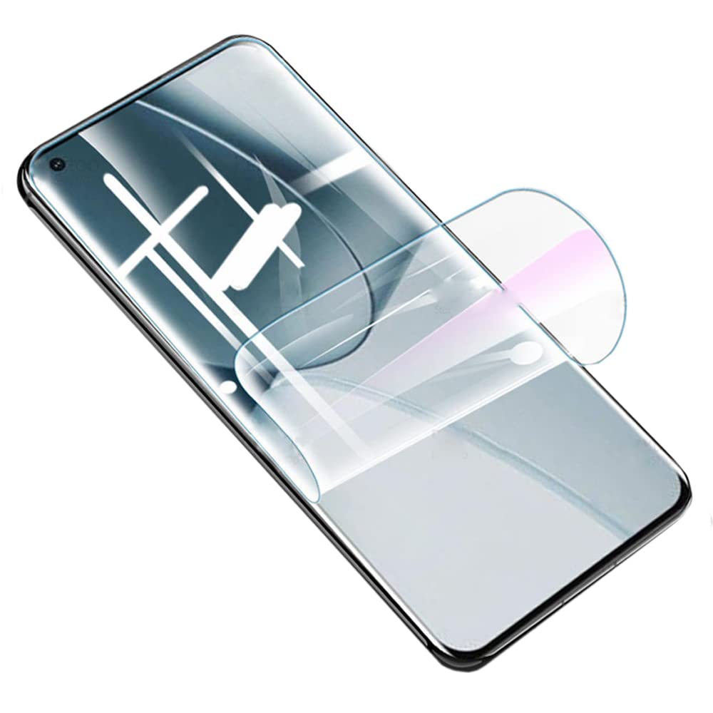 PORRVDP Hydrogel Film Screen Protector for OnePlus Nord N20 5G, 2 Pcs Transparent Soft TPU Protective Film (NOT Tempered Glass) [Clear HD] [High Sensitivity] [Fingerprint Unlock Compatible]