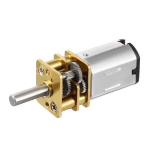 Greartisan DC 6V 100RPM N20 High Torque Speed Reduction Motor with Metal Gearbox Motor for DIY RC Toys