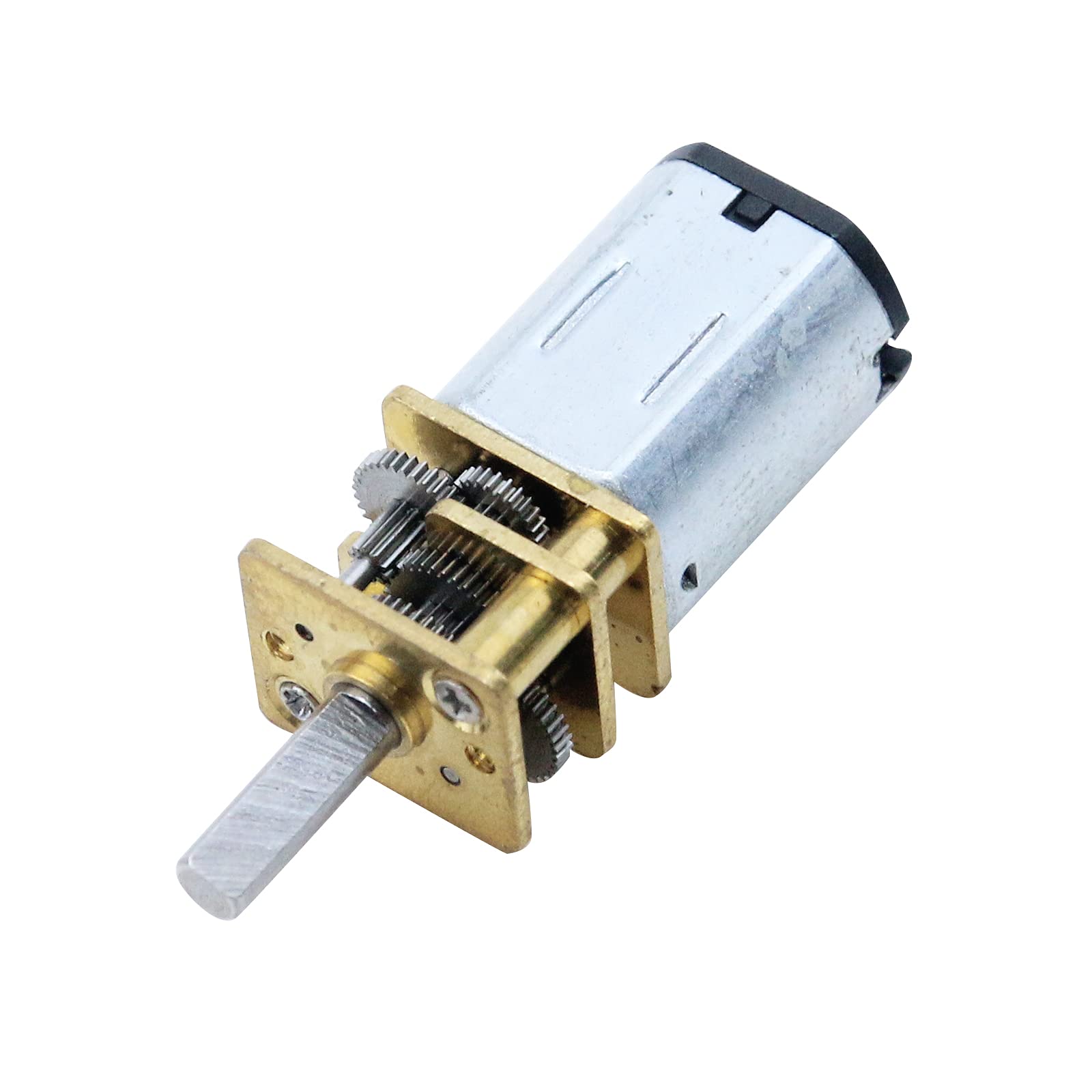 Antrader 30 RPM DC 6V Micro DC Geared Electric Motor GA12-N20 Mini Deceleration Gear Reduction Motors for RC Car, Robot Model, DIY Engine Toys