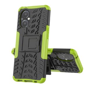 DAMONDY Case for OnePlus Nord N20 5G,Shock Tough Heavy Duty Cover Full Body Military Grade Protection Built in Kickstand Phone Case for OnePlus Nord N20 5G -Green