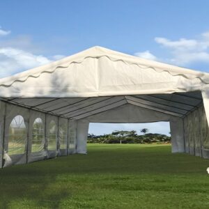 DELTA 40'x20' Budget PVC Party Tent,Tents for Parties, Carpas para Fiestas,Large Wedding Tent,Outdoor Event Canopy,with Waterproof Top Cover,Removable Window Walls,Commercial/Residential Use