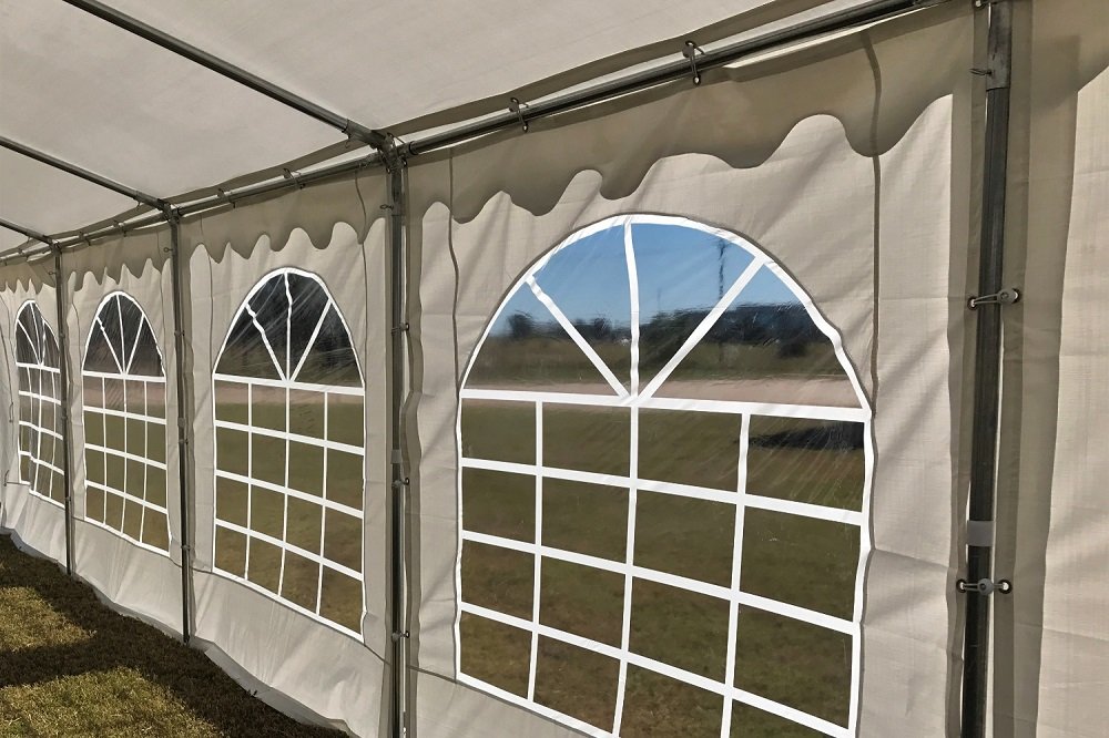 DELTA 40'x20' Budget PVC Party Tent,Tents for Parties, Carpas para Fiestas,Large Wedding Tent,Outdoor Event Canopy,with Waterproof Top Cover,Removable Window Walls,Commercial/Residential Use