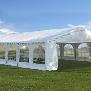 DELTA 40'x20' Budget PVC Party Tent,Tents for Parties, Carpas para Fiestas,Large Wedding Tent,Outdoor Event Canopy,with Waterproof Top Cover,Removable Window Walls,Commercial/Residential Use