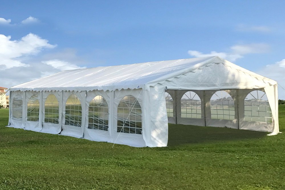 DELTA 40'x20' Budget PVC Party Tent,Tents for Parties, Carpas para Fiestas,Large Wedding Tent,Outdoor Event Canopy,with Waterproof Top Cover,Removable Window Walls,Commercial/Residential Use