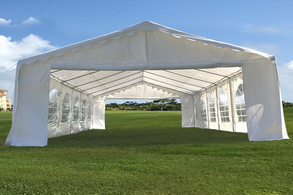 DELTA 40'x20' Budget PVC Party Tent,Tents for Parties, Carpas para Fiestas,Large Wedding Tent,Outdoor Event Canopy,with Waterproof Top Cover,Removable Window Walls,Commercial/Residential Use