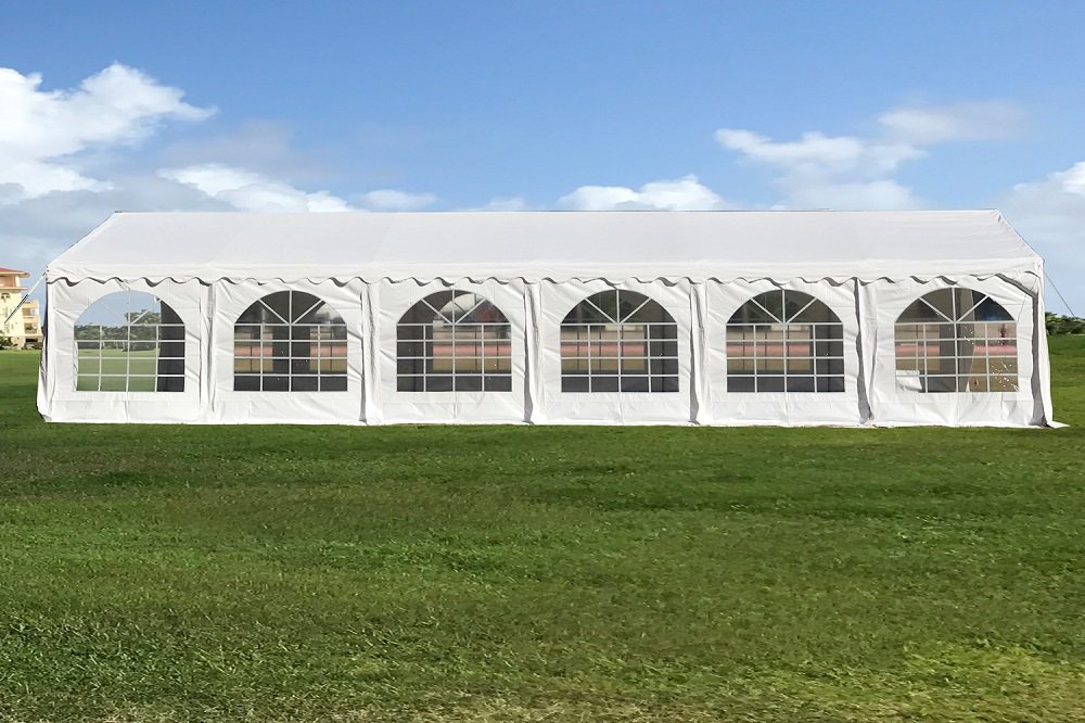 DELTA 40'x20' Budget PVC Party Tent,Tents for Parties, Carpas para Fiestas,Large Wedding Tent,Outdoor Event Canopy,with Waterproof Top Cover,Removable Window Walls,Commercial/Residential Use