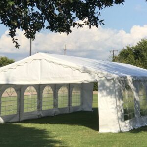 DELTA 40'x20' Budget PVC Party Tent, Tents for Parties, Large Outdoor Event Wedding Tent Canopy,Carpas para Fiestas with Waterproof Top