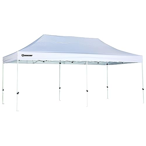 Strongway Commercial Canopy, 10ft. x 20ft., White