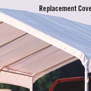 ShelterLogic SuperMax All Purpose Outdoor 12 x 20-Feet Canopy Replacement Cover for SuperMax Canopies (Cover Only, Frame Not Included)