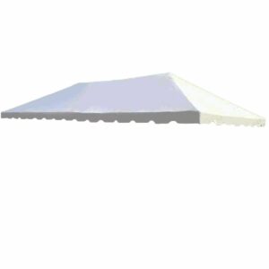 party tents direct 20' x 40' replacement pvc vinyl tent top | compatible weekender west coast frame tent | white | waterproof | uv resistant | heavy duty