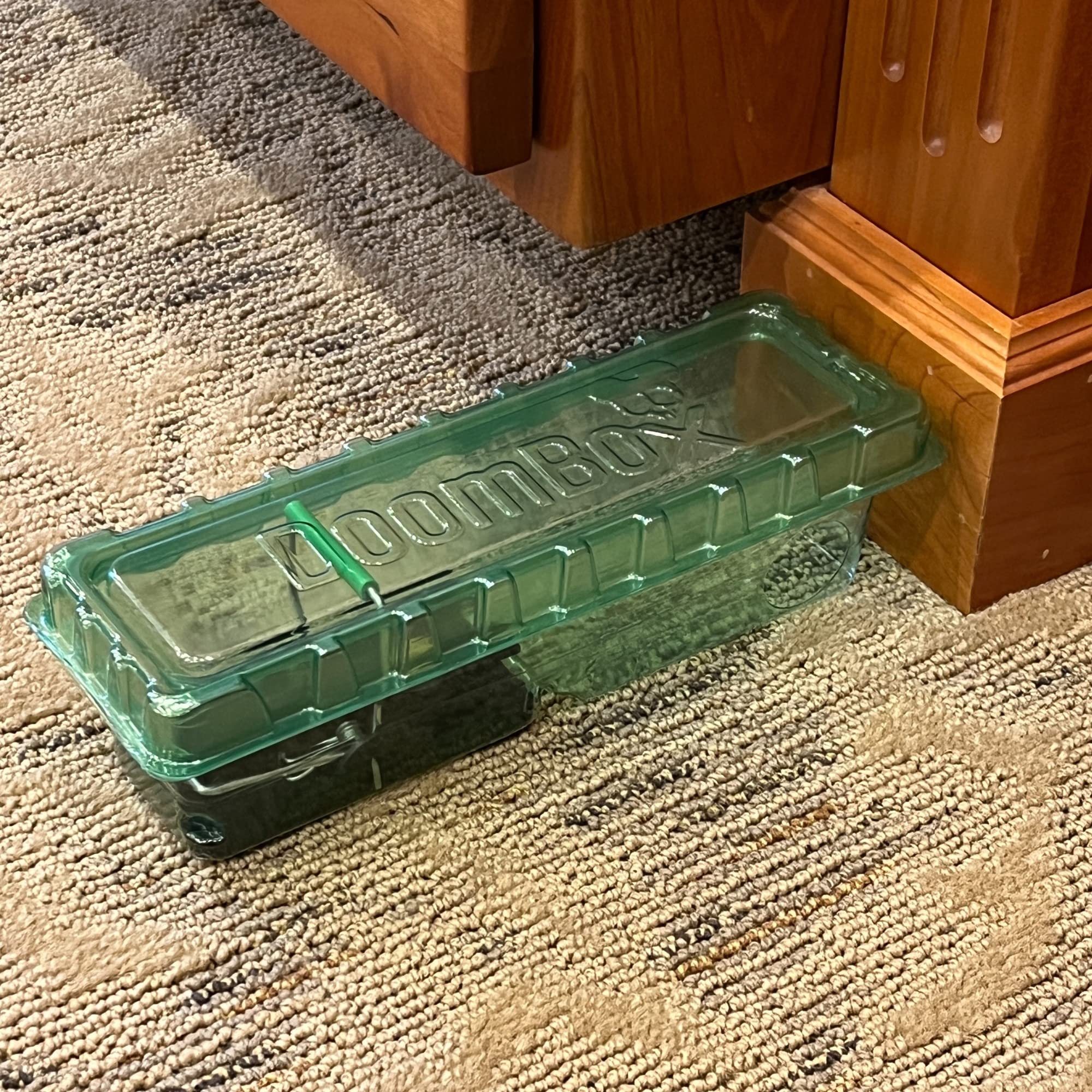 DoomBox™ Green Enclosed Mouse Trap | Keeps The Mess with The Mouse | Patented Click-It™ Closure Technology | Safe for Kids & Pets | Certified Child Resistant | Made in USA (3-Pack Green)