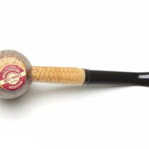 Missouri Meerschaum - Country Gentleman Corn Cob Tobacco Pipe - Bent Bit