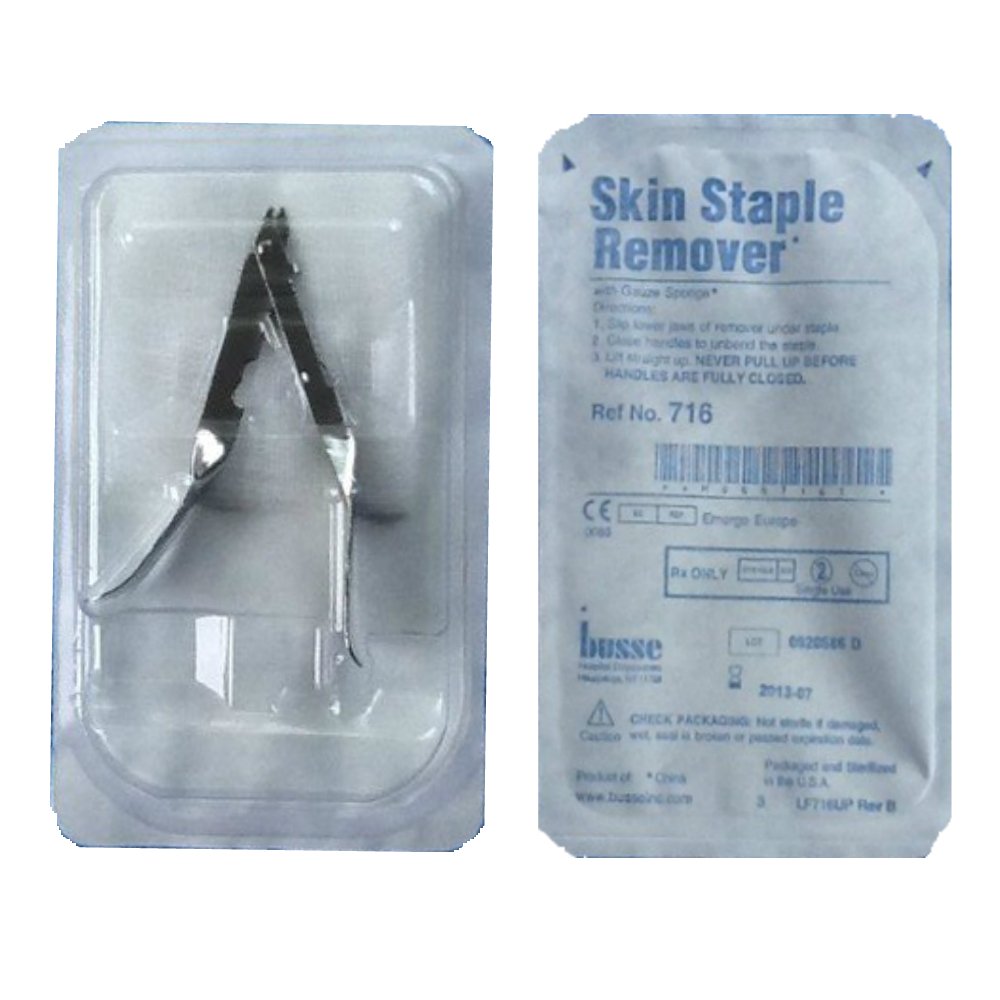 Busse Sterile Staple Remover Kit, 48 Kits