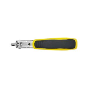 Staple Remover, Staple Puller Tool, Upholstery and Construction Heavy Duty Staple Remover, Strength Staple Puller Removing All Kinds of Staples(Yellow)