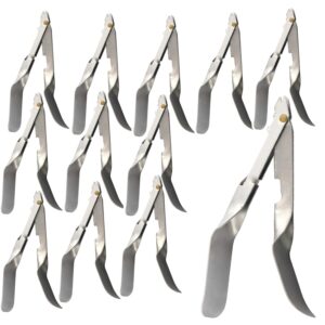 LAJA Imports Pack of 12 Staple Remover - for Skin Staples - Disposable