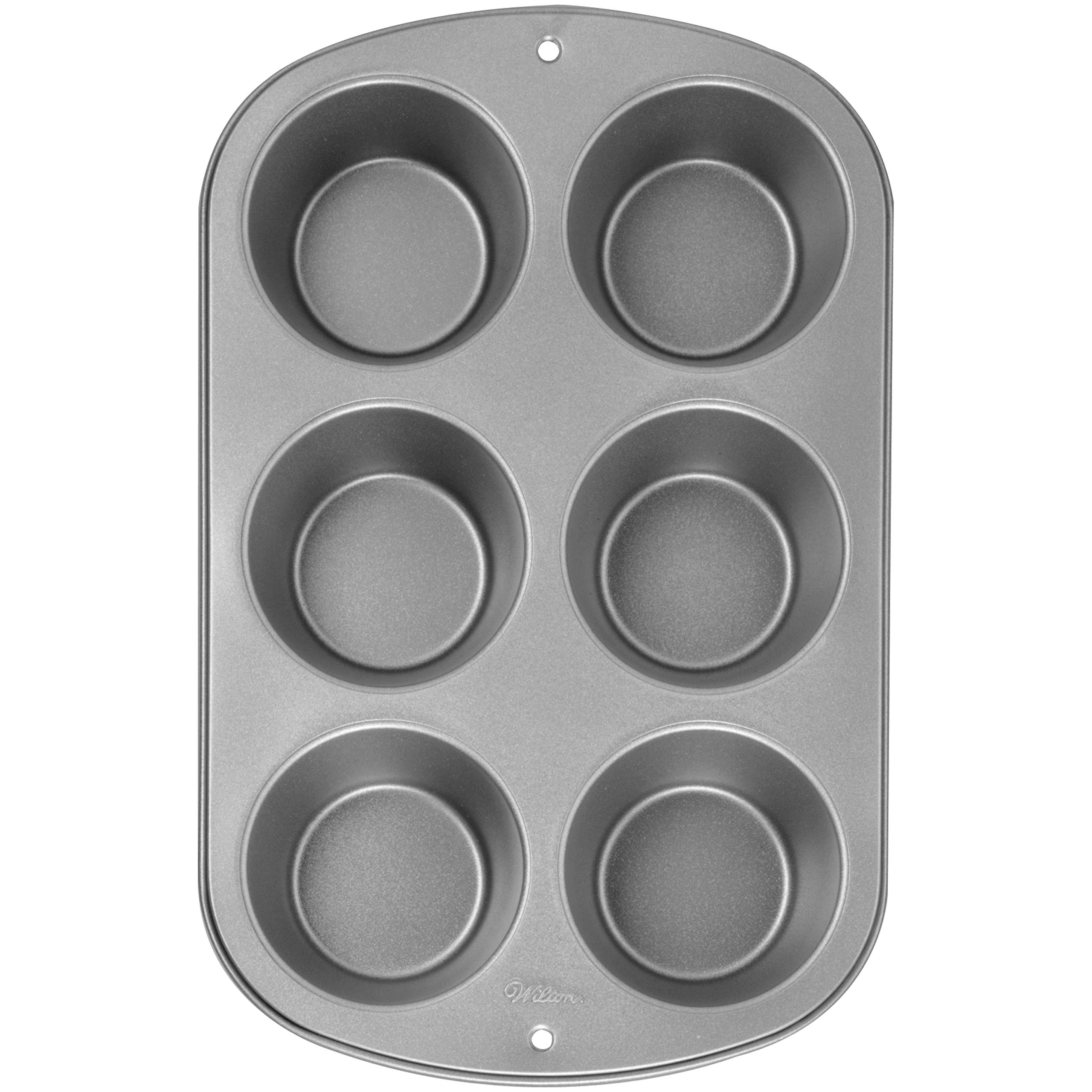 Wilton 2105-955 6-Cup Jumbo Muffin Pan