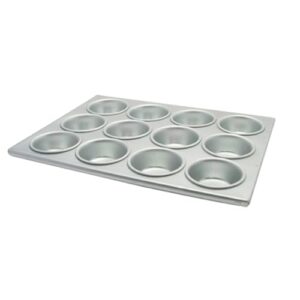 Winco 12-Cup Non-stick Muffin and Cupcake Pan, Aluminum