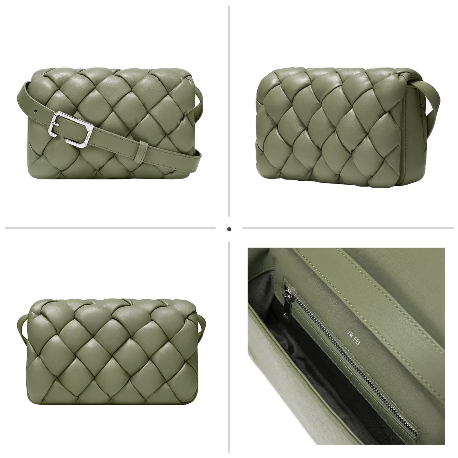 JW PEI Maze Bags Women Crossbody (Sage Green)