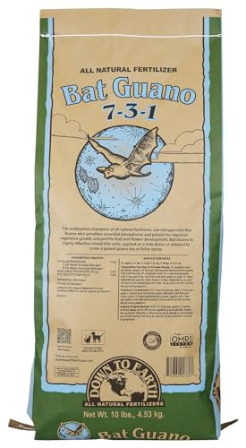 Down To Earth Organic Bat Guano 7-3-1, 10 lb