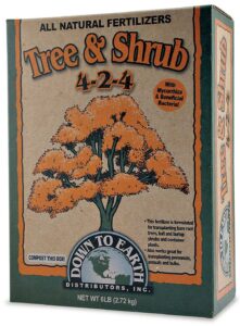 down to earth 6-pound tree & shrub mix 4-2-4 7829