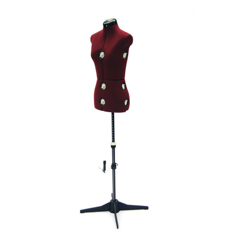 Adult Female Dress Form Mannequin 12 Dial Adjustable Fabric Torso for Sewing - Size Large #FH-8