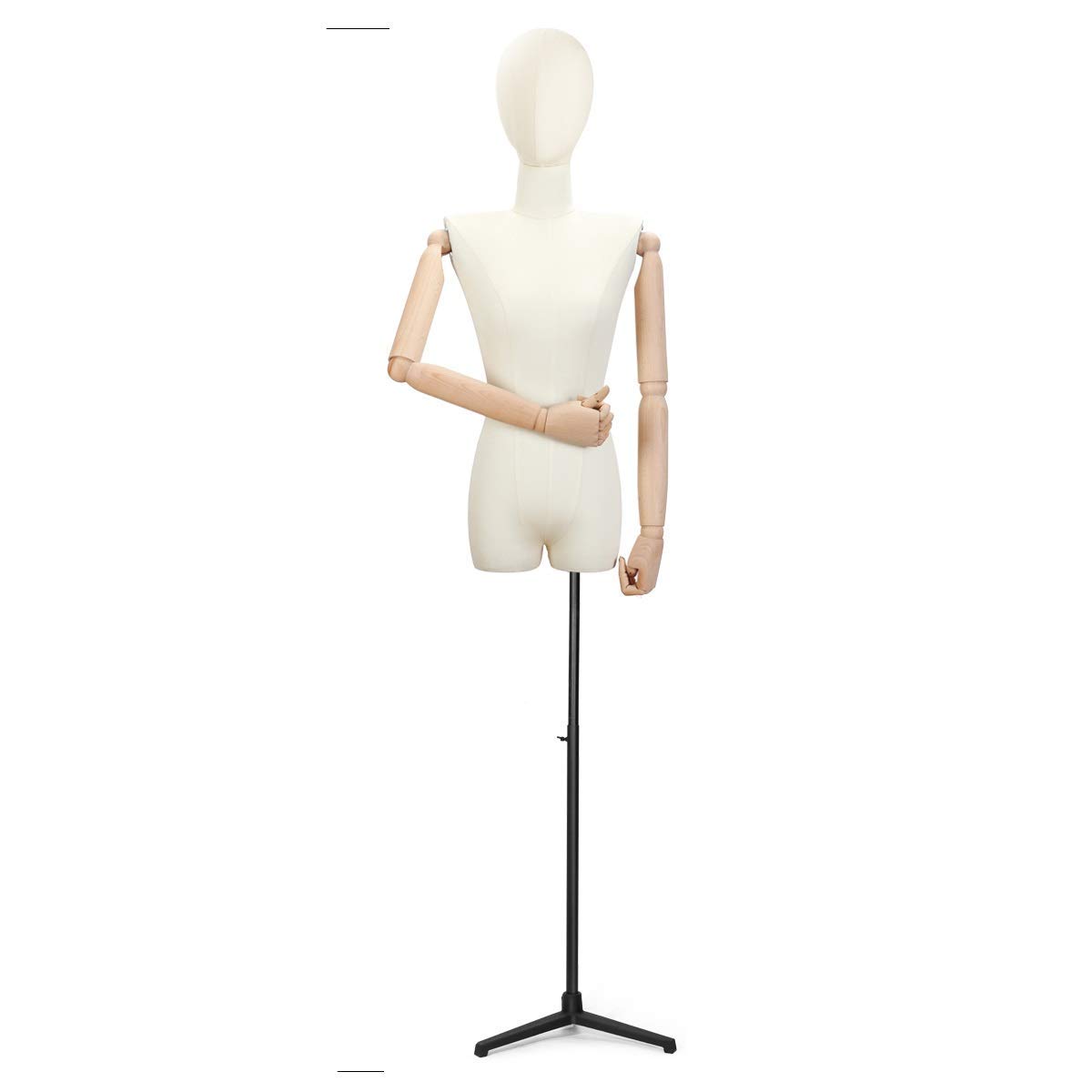 Mannequin Female Female Tailoring Dummy Mannequin with The arm Stereo Cropping Manikins Mannequins Dressmaker's Dummy Men (#6 )