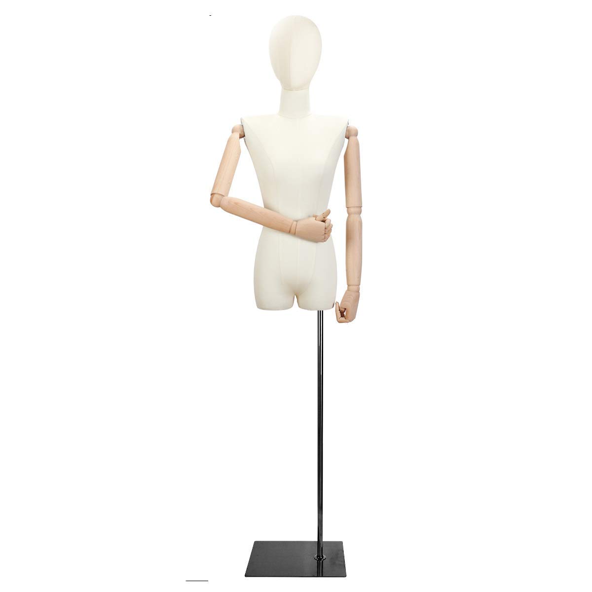 Mannequin Female Female Tailoring Dummy Mannequin with The arm Stereo Cropping Manikins Mannequins Dressmaker's Dummy Men (#3 )