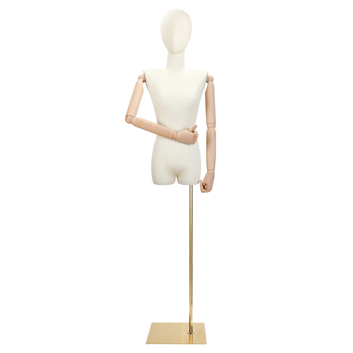 Mannequin Female Female Tailoring Dummy Mannequin with The arm Stereo Cropping Manikins Mannequins Dressmaker's Dummy Men (#1 )