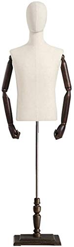 Tailors Dummy Male Manikin Dummy with Head and Arms| for Clothing Display Dressmakers Mannequin Dressmakers Dummy