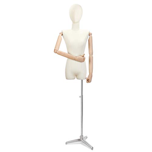 Mannequin Female Female Tailoring Dummy Mannequin with The arm Stereo Cropping Manikins Mannequins Dressmaker's Dummy Men (#5 )