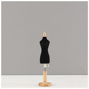 sewing mannequin, mannequin display small dressmakers dummy female, adjustable height, tailor manikins mini doll dress form display 1/4 b