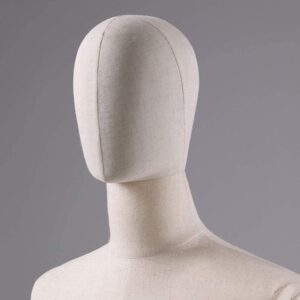 Tailors Dummy Male Mannequin Busts Armless Torso with Rectangle Base |for Clothing Display 140-190cm Adjustable Height Dressmakers Dummy Dressmakers Dummy