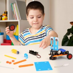 STEM Science Kits for Kids 5-7 8-12, Robot building Kit STEM Toys for Boys Crafts 5-8 6-8, Science Activities Experiments Engineering Project Electronic Toy for 5 6 7 8 9 10 11 12 Year Old Boy Gifts