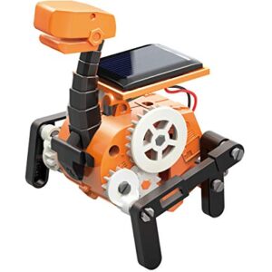 Thames & Kosmos SolarBots: 8-in-1 Solar Robot STEM Experiment Kit | Build 8 Cool Solar-Powered Robots in Minutes | No Batteries Required | Learn About Solar Energy & Technology | Solar Panel Included