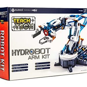 Teach Tech “Hydrobot Arm Kit”, Hydraulic Kit, STEM Building Toy for Kids 12+