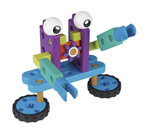 Thames & Kosmos Kids First Robot Engineer STEM Experiment Kit for Young Learners | Build 10 Non-Motorized Robots | Play & Learn with Storybook Manual | Parents’ Choice Gold Award Winner