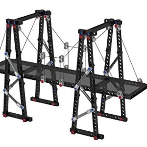 Thames & Kosmos Structural Engineering: Bridges & Skyscrapers | Science & Engineering Kit | Build 20 Models | Learn about Force, Load, Compression, Tension | Parents' Choice Gold Award Winner, Blue