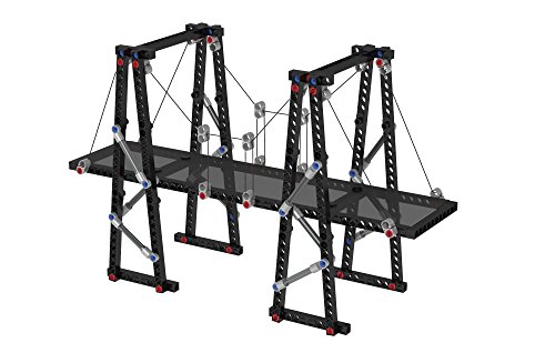 Thames & Kosmos Structural Engineering: Bridges & Skyscrapers | Science & Engineering Kit | Build 20 Models | Learn about Force, Load, Compression, Tension | Parents' Choice Gold Award Winner, Blue