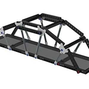 Thames & Kosmos Structural Engineering: Bridges & Skyscrapers | Science & Engineering Kit | Build 20 Models | Learn about Force, Load, Compression, Tension | Parents' Choice Gold Award Winner, Blue