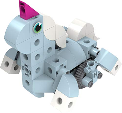 Thames & Kosmos Kids First: Robot Safari - Introduction to Motorized Machines Science Experiment Kit for Ages 5 to 7, Build 8 Robotic Animals Including A Unicorn, Llama, Narwhal & More