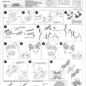 Smithsonian Science Activities Robo Spider Kit, Blue