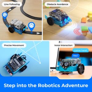 Makeblock mBot Neo Coding Robot for Kids, AI Learning Robot Support Scratch & Python Programming, Robotics Kit for Kids Ages 8-12 and up, Building STEM Robot Toys Gifts for Boys Girls