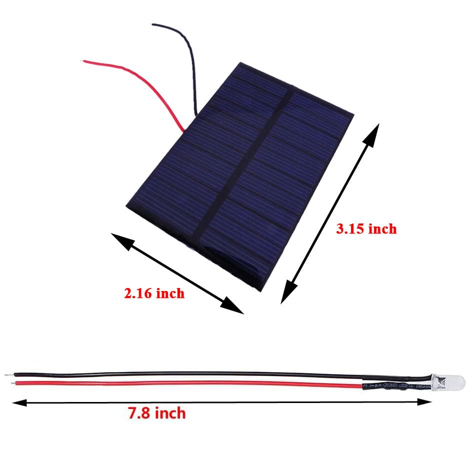 Electric Circuit Motor Kit with Solar Panel, Solar Motor Kit for Kids Physics Science Experiment Learning Kits, DIY Educational STEM Project for Kids & Teens, Girls & Boys