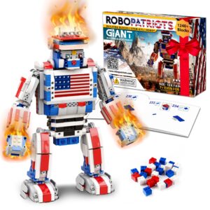 stem robot kit, stem toys for 7+ year old boys, transformer robot building kit, stem projects for kids ages 8-12, stem toys for boys age 8-12, stem legos for boys age 8-12, stem kits for kids & adults