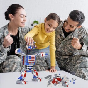 STEM Robot Kit, STEM Toys for 7+ Year Old Boys, Transformer Robot Building Kit, STEM Projects for Kids Ages 8-12, STEM Toys for Boys Age 8-12, STEM Legos for Boys Age 8-12, STEM Kits for Kids & Adults