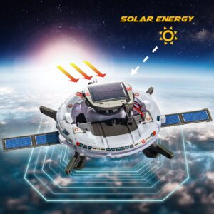 GobiDex STEM Projects Science Toys for Kids Ages 8-12, 6-in-1 Space Solar Robot Toys, Educatoinal Building Science Kits, Experiment Birthday Gifts for 8 9 10 11 12 13 14 Year Old Boys Girls Teens