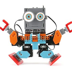 UBTECH JR0602 Jimu Robot BuzzBot & MuttBot - App Enabled STEM Learning Robotic Building Block Kit